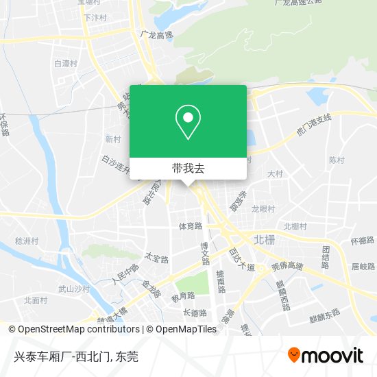 兴泰车厢厂-西北门地图