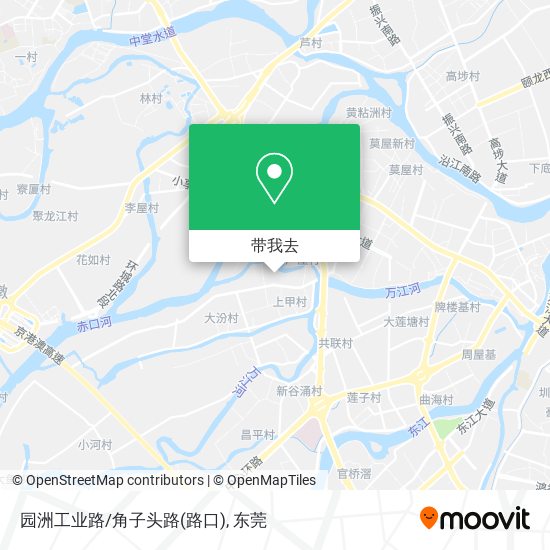 园洲工业路/角子头路(路口)地图