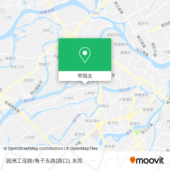 园洲工业路/角子头路(路口)地图