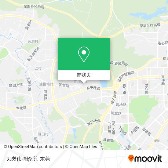 凤岗伟强诊所地图