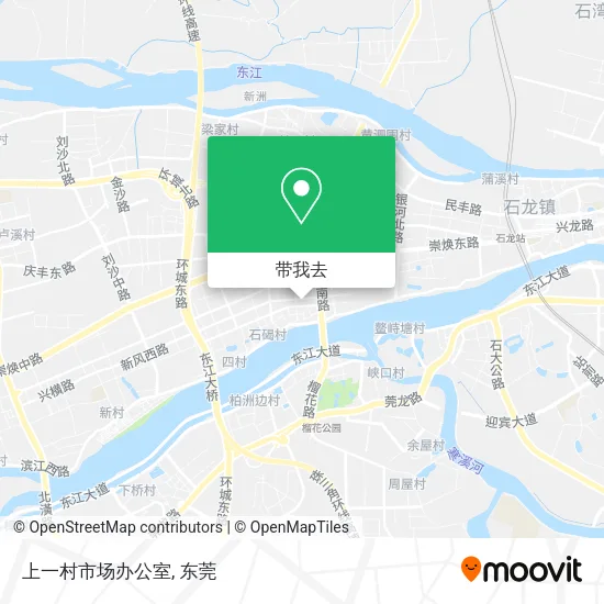 上一村市场办公室地图