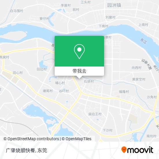 广肇烧腊快餐地图