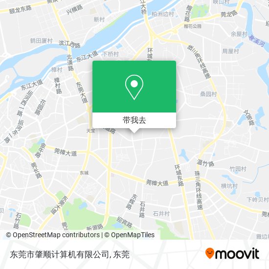 东莞市肇顺计算机有限公司地图