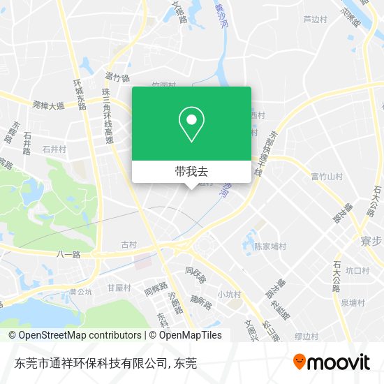 东莞市通祥环保科技有限公司地图