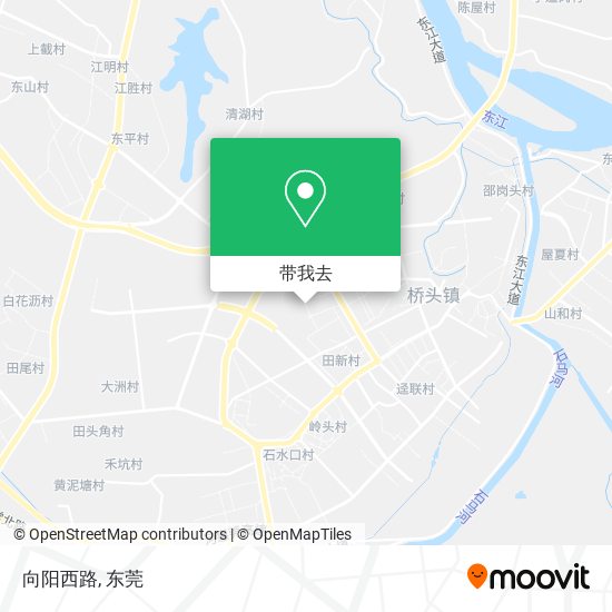 向阳西路地图