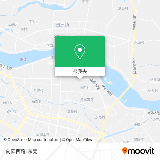 向阳西路地图