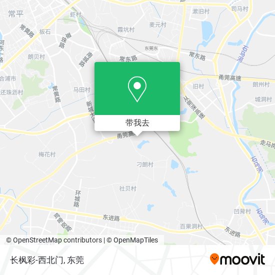 长枫彩-西北门地图