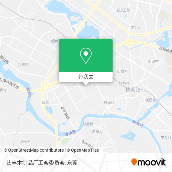 艺丰木制品厂工会委员会地图