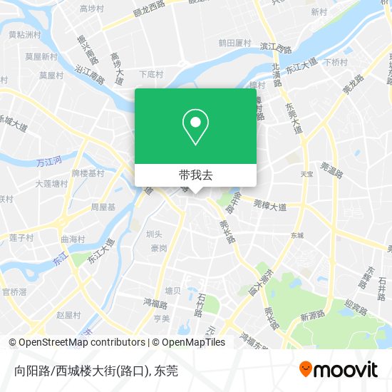 向阳路/西城楼大街(路口)地图