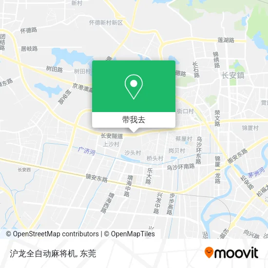 沪龙全自动麻将机地图