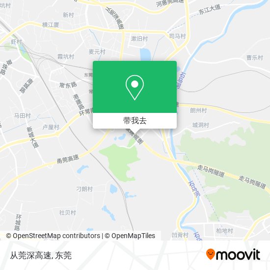 从莞深高速地图
