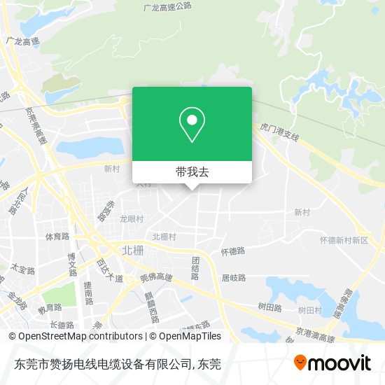 东莞市赞扬电线电缆设备有限公司地图