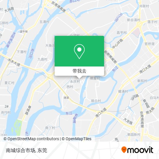 南城综合市场地图