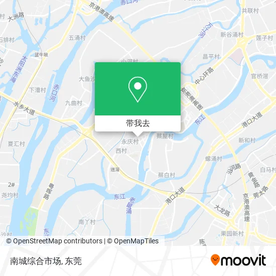 南城综合市场地图