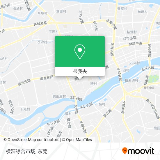 横滘综合市场地图
