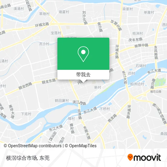 横滘综合市场地图