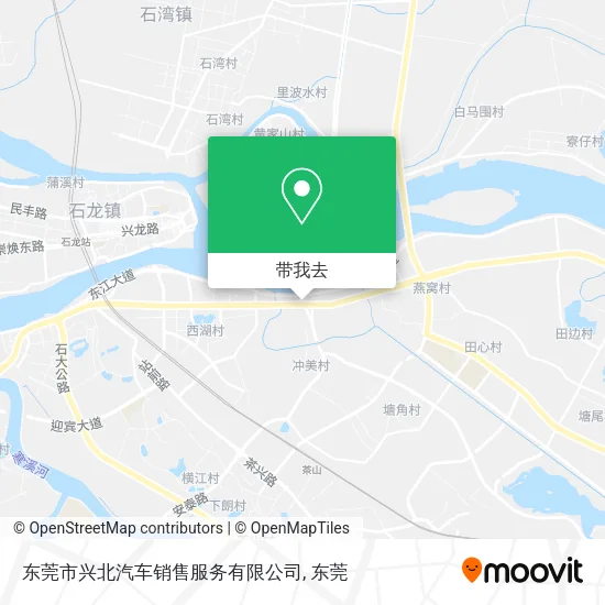东莞市兴北汽车销售服务有限公司地图