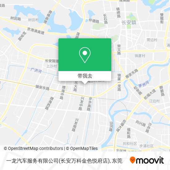 一龙汽车服务有限公司(长安万科金色悦府店)地图