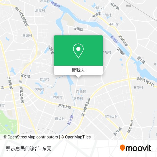 寮步惠民门诊部地图