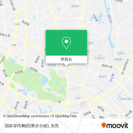 国际菲尚舞蹈(寮步分校)地图