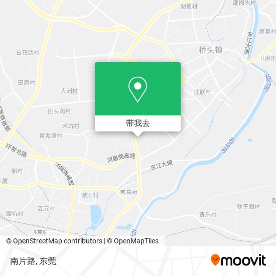 南片路地图