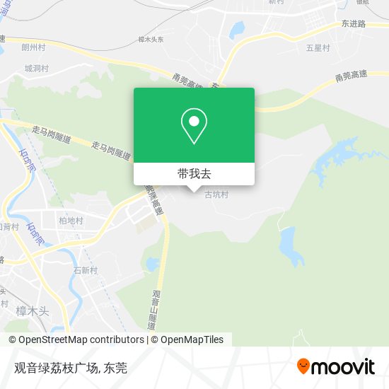 观音绿荔枝广场地图