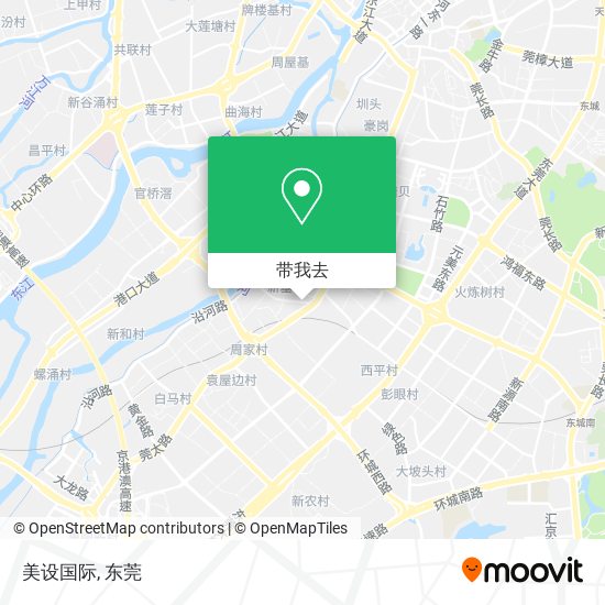 美设国际地图