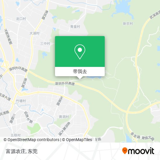 富源农庄地图