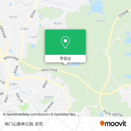 南门山森林公园地图