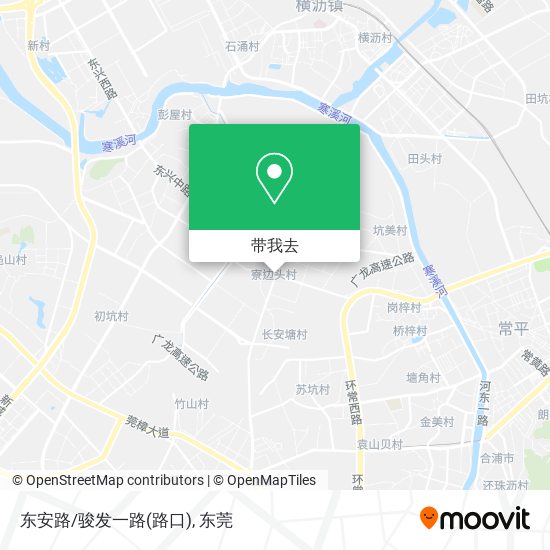 东安路/骏发一路(路口)地图