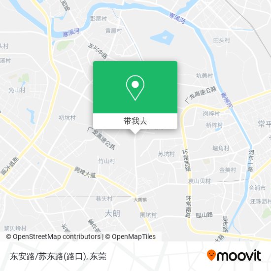 东安路/苏东路(路口)地图