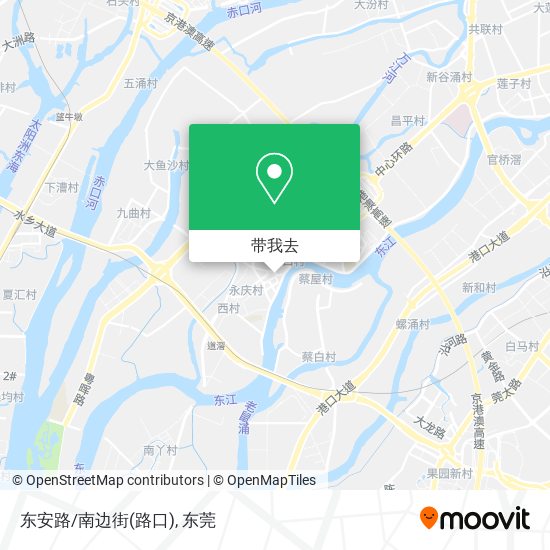 东安路/南边街(路口)地图