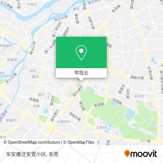 东安搬迁安置小区地图