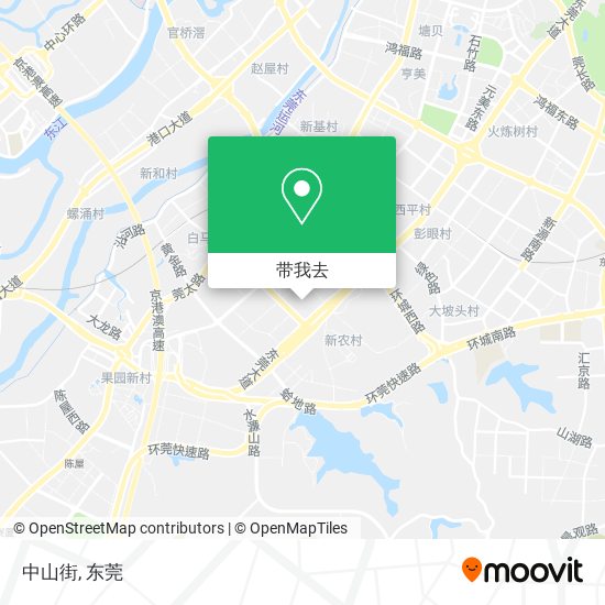 中山街地图
