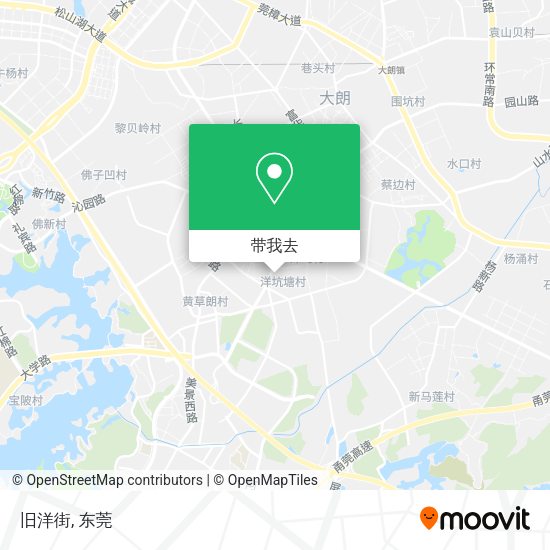 旧洋街地图