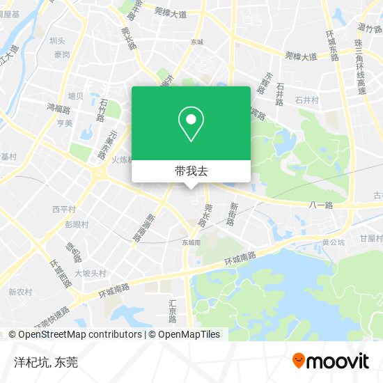 洋杞坑地图