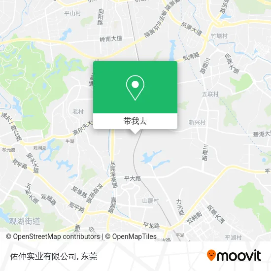 佑仲实业有限公司地图