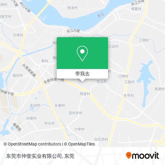 东莞市仲壹实业有限公司地图