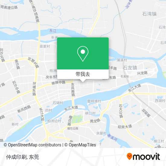 仲成印刷地图