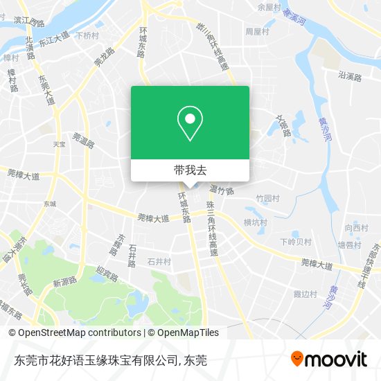 东莞市花好语玉缘珠宝有限公司地图