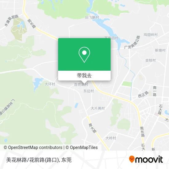 美花林路/花前路(路口)地图