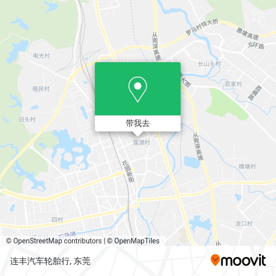 连丰汽车轮胎行地图