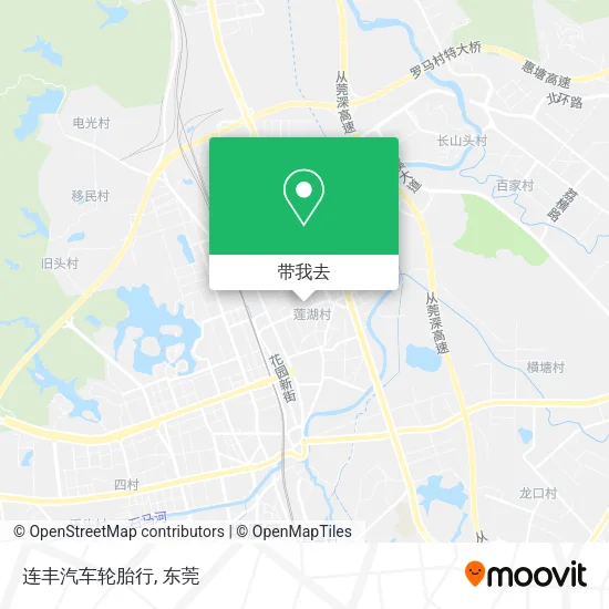 连丰汽车轮胎行地图