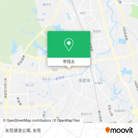 东莞塘龙公寓地图