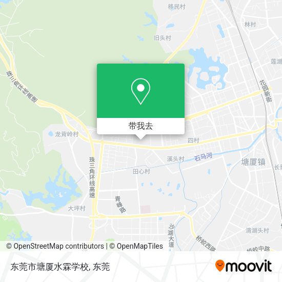 东莞市塘厦水霖学校地图