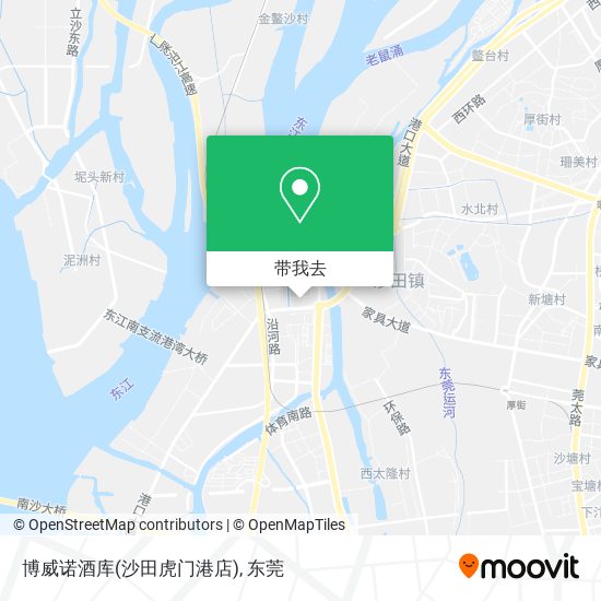 博威诺酒库(沙田虎门港店)地图
