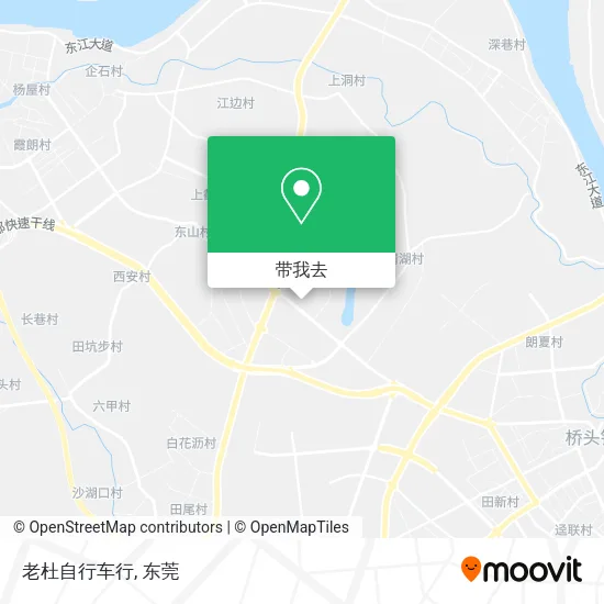 老杜自行车行地图