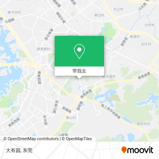 大有园地图