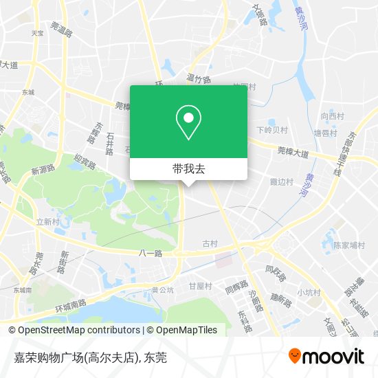 嘉荣购物广场(高尔夫店)地图