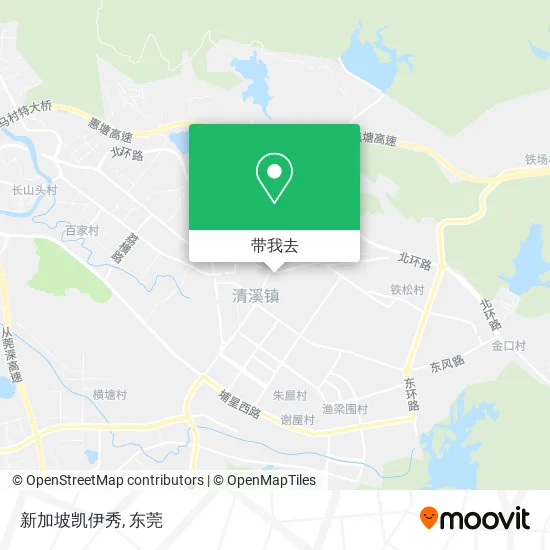 新加坡凯伊秀地图